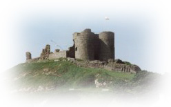 Criccieth Castle was built at the beginning of the 13th century